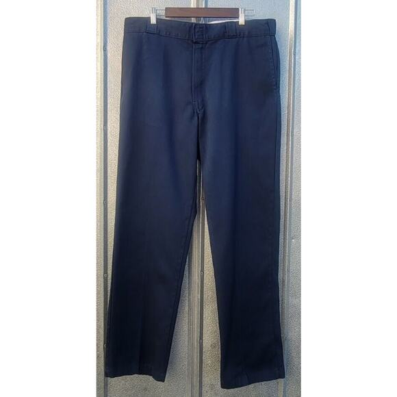 Dickies Flex Technology Navy Work Pants Size 38 X 32 - Picture 1 of 8
